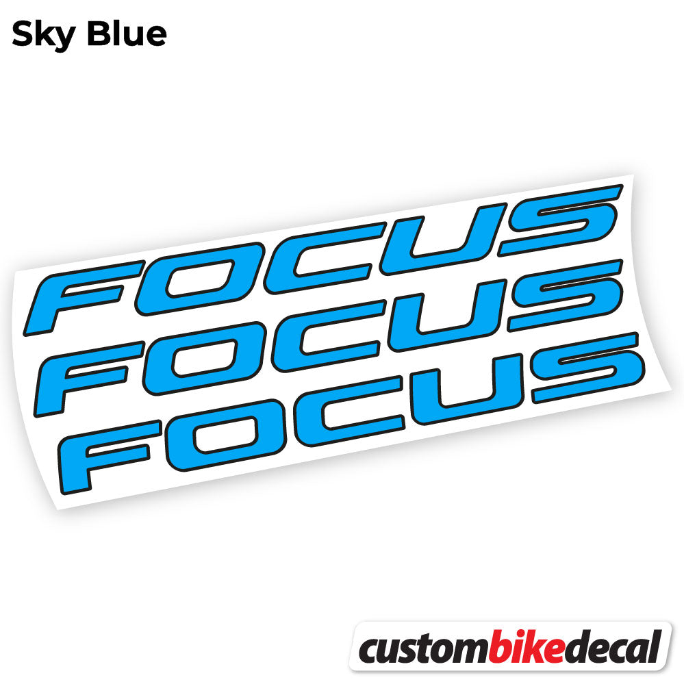 Aufkleber Focus Sam 2, Rahmen, Fahrradaufkleber Vinyl