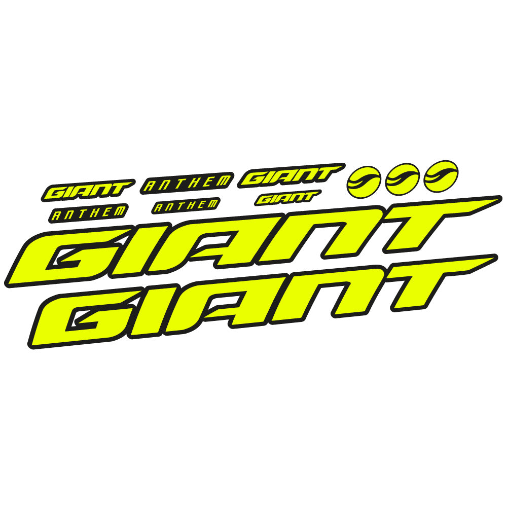 Aufkleber Giant Anthem Advanced Pro 2022, Rahmen, Fahrradaufkleber Vinyl