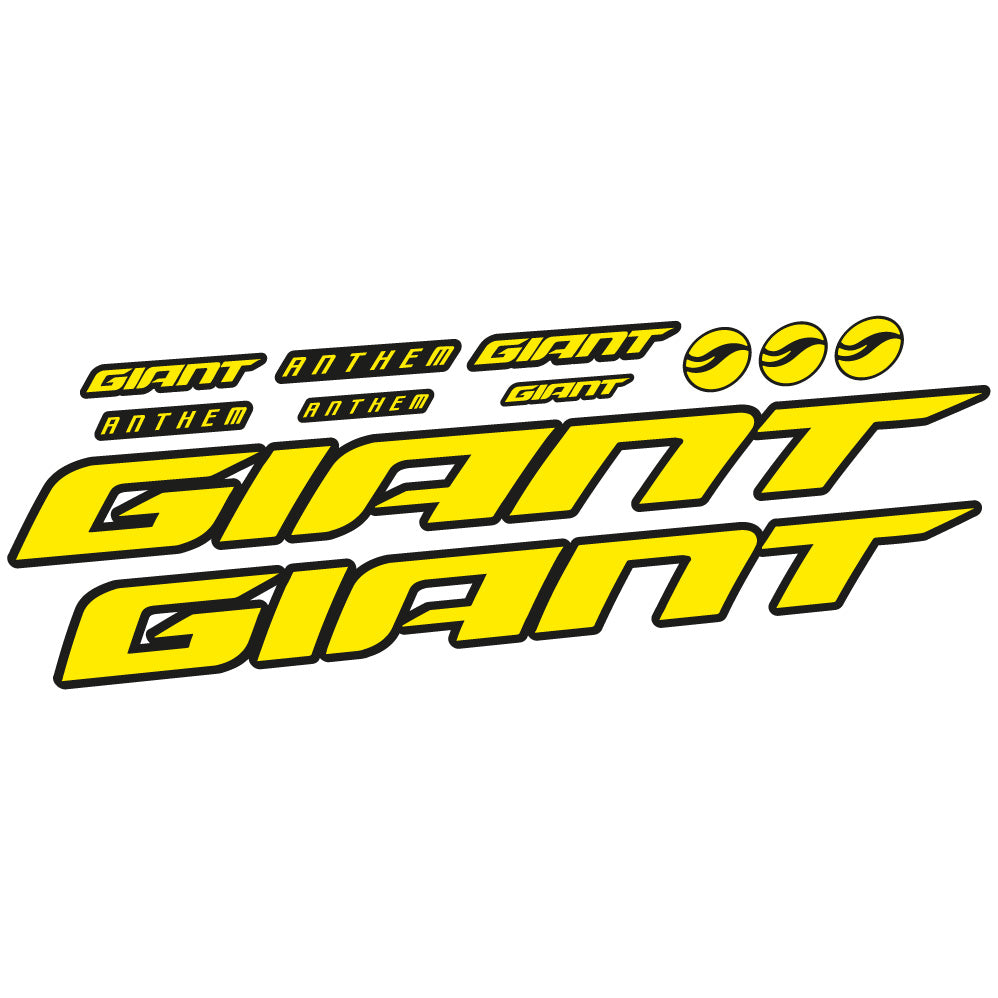 Aufkleber Giant Anthem Advanced Pro 2022, Rahmen, Fahrradaufkleber Vinyl