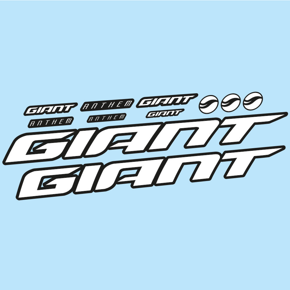Aufkleber Giant Anthem Advanced Pro 2022, Rahmen, Fahrradaufkleber Vinyl