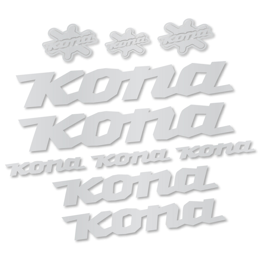Aufkleber Kona, Rahmen, Fahrradaufkleber Vinyl