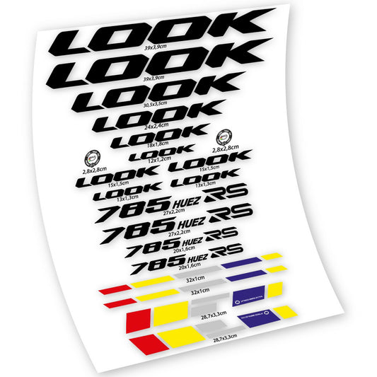 Aufkleber, Look 785 Huez RS, Rahmen, Fahrradaufkleber Vinyl