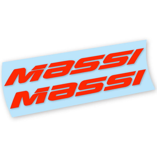 Aufkleber, Massi, Rahmen, Fahrradaufkleber Vinyl