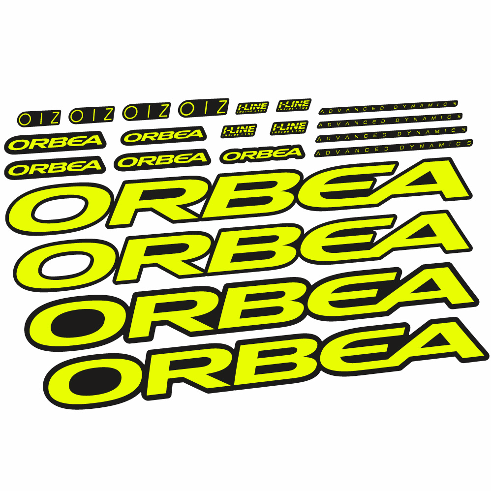 Decal Orbea Oiz M11 AXS 2022, Frame, bike sticker vinyl