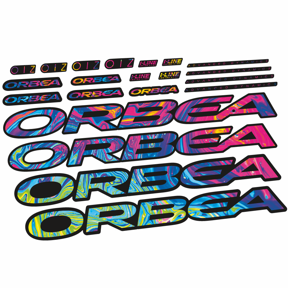Decal Orbea Oiz M11 AXS 2022, Frame, bike sticker vinyl