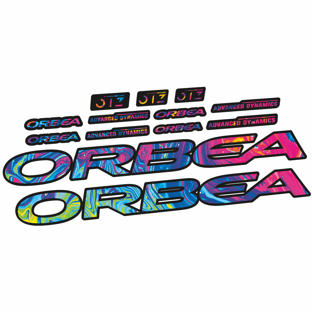 Aufkleber Orbea Oiz 2023, Rahmen, Fahrradaufkleber Vinyl