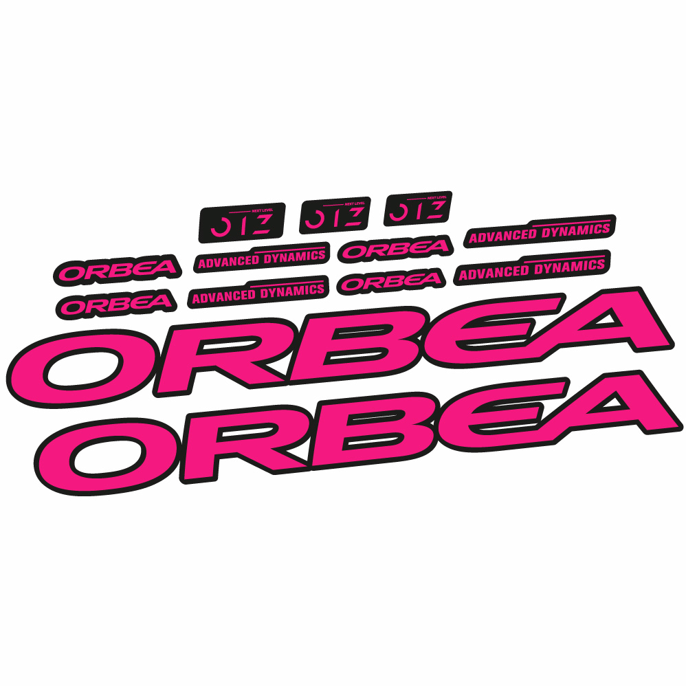 Aufkleber Orbea Oiz 2023, Rahmen, Fahrradaufkleber Vinyl