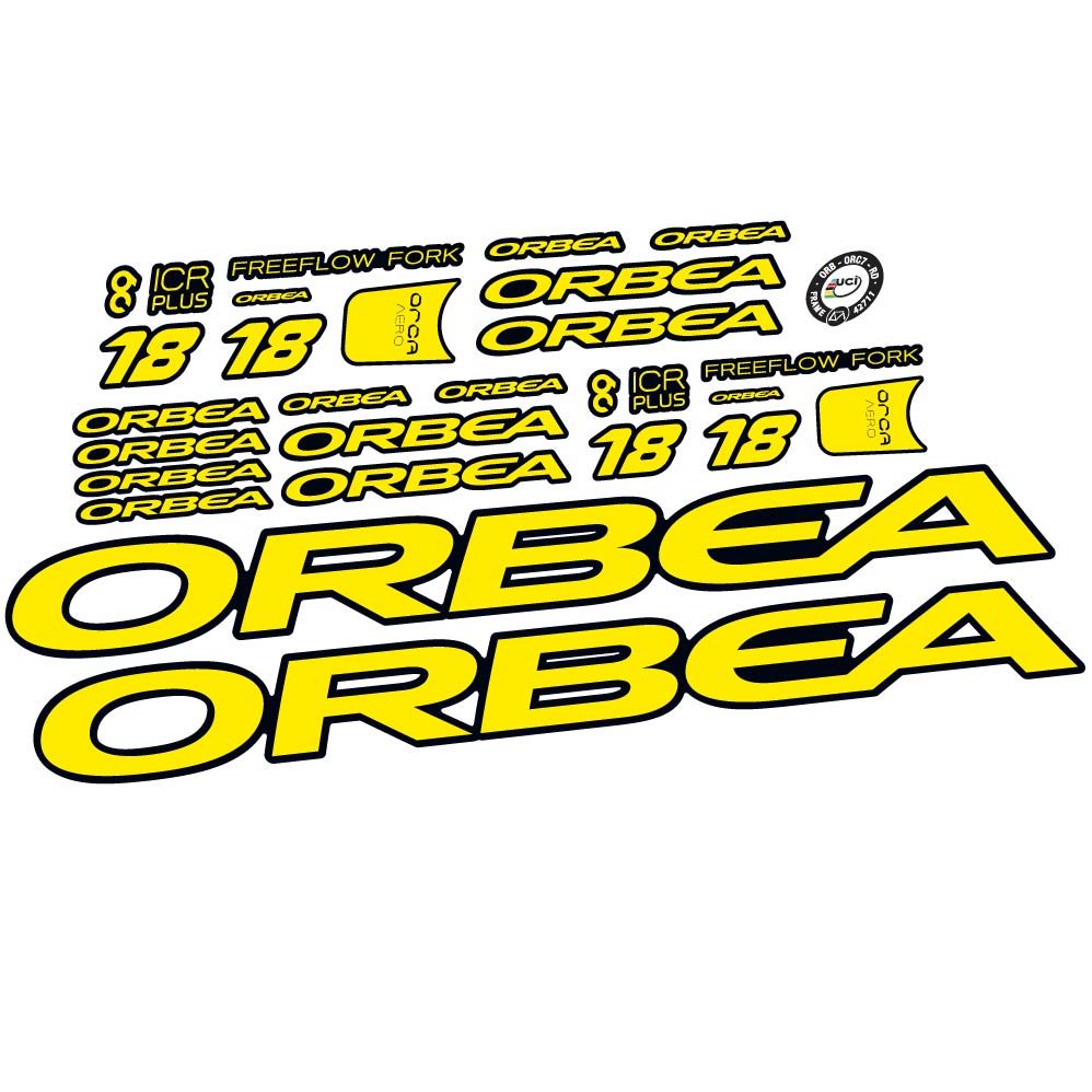 Decal Orbea Orca Aero M20 Team 2021, frame, bike sticker vinyl