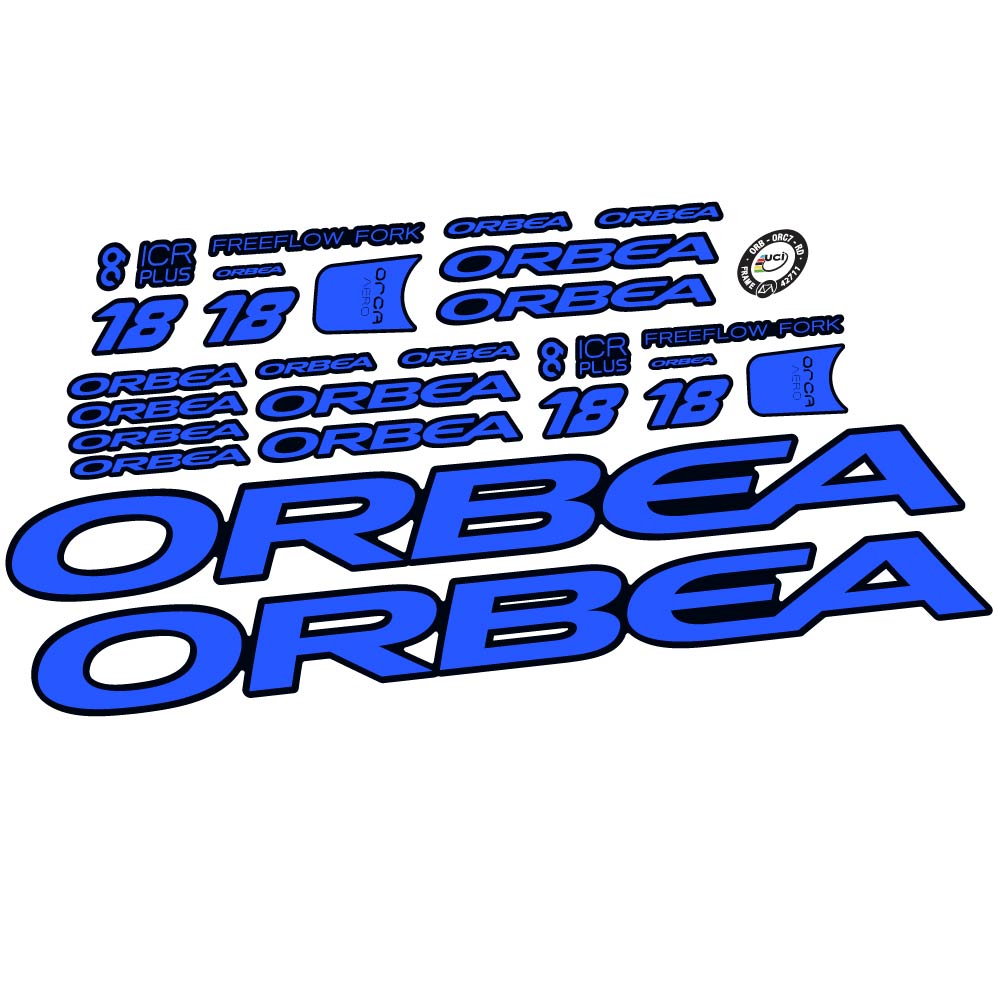 Decal Orbea Orca Aero M20 Team 2021, frame, bike sticker vinyl