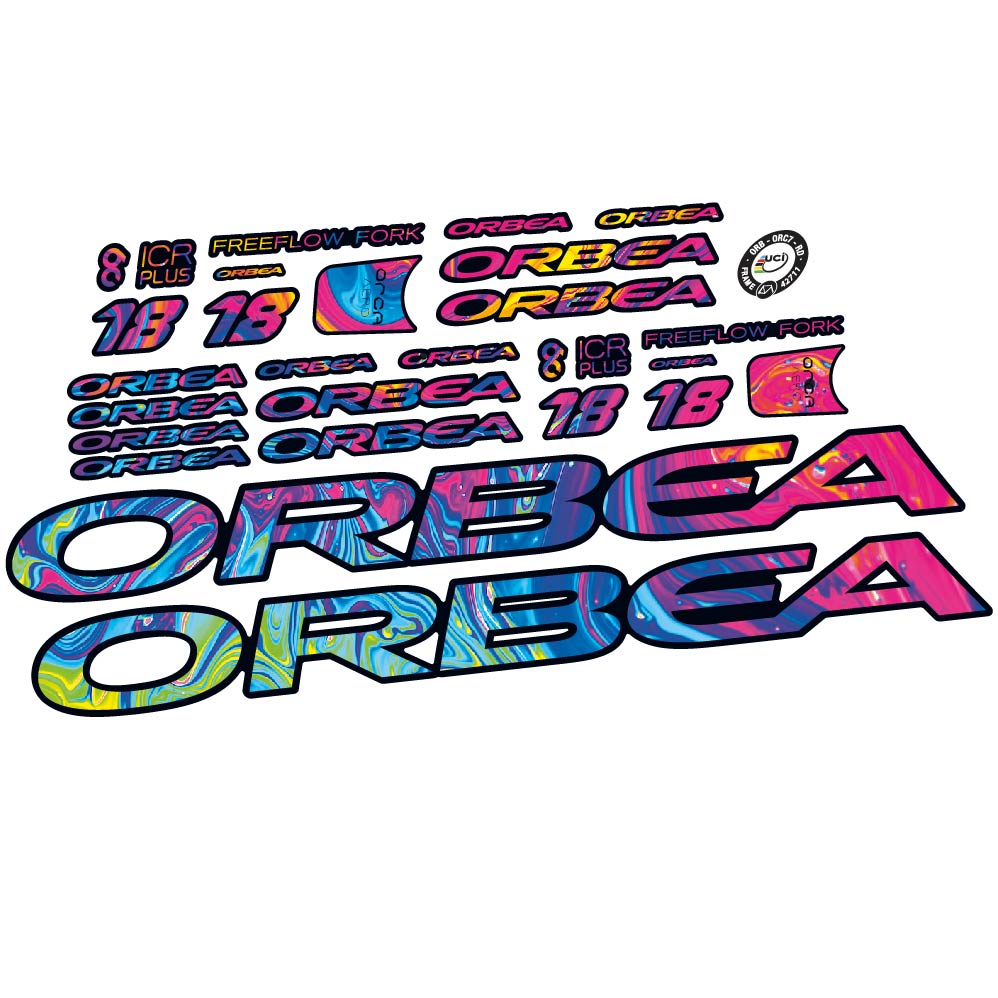 Decal Orbea Orca Aero M20 Team 2021, frame, bike sticker vinyl