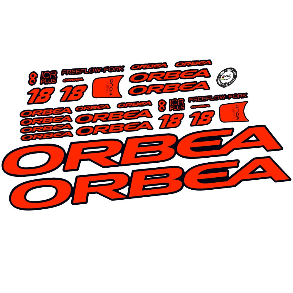 Decal Orbea Orca Aero M20 Team 2021, frame, bike sticker vinyl