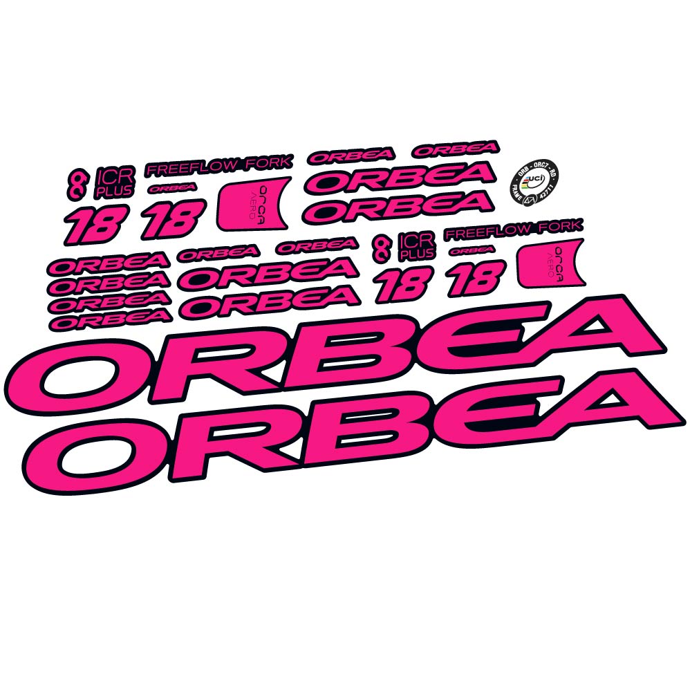 Decal Orbea Orca Aero M20 Team 2021, frame, bike sticker vinyl