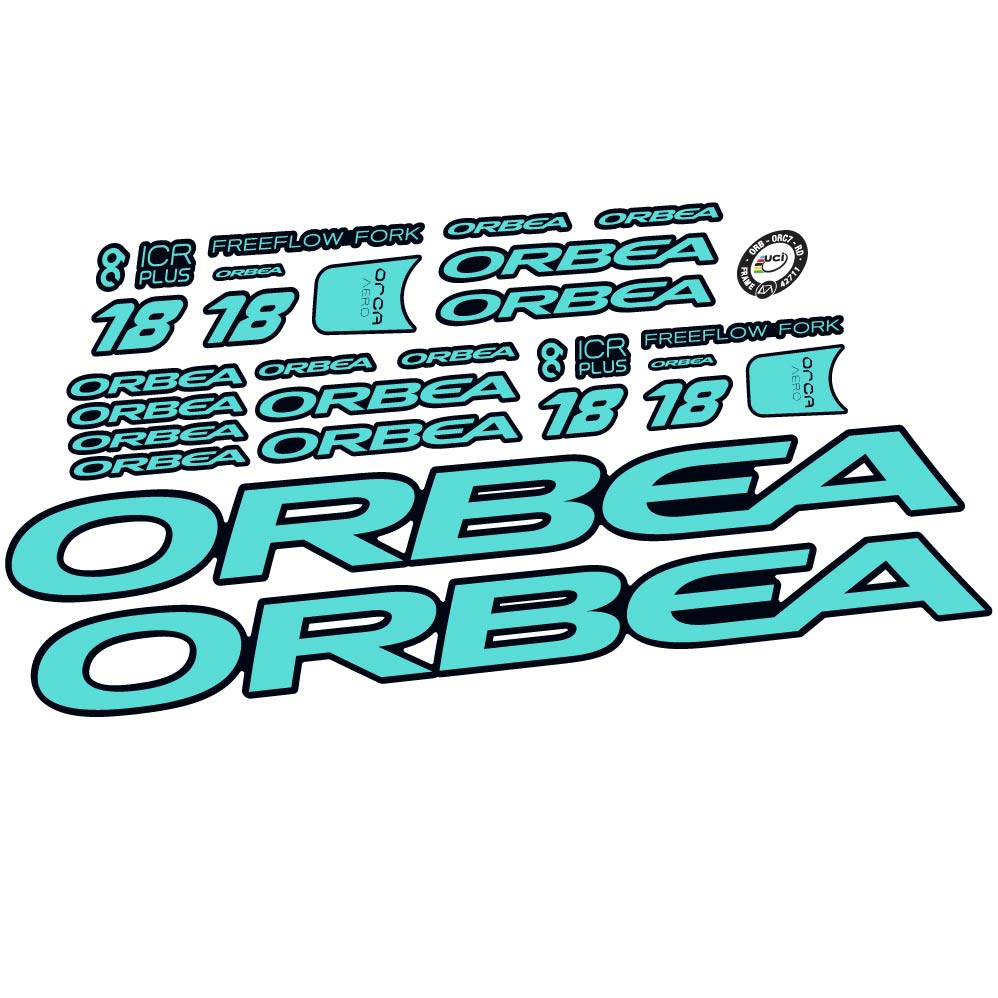 Decal Orbea Orca Aero M20 Team 2021, frame, bike sticker vinyl