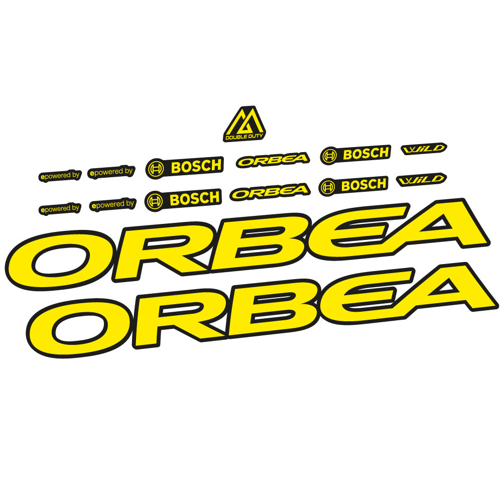 Aufkleber Orbea Wild FS H20 E-Bike 2021, Rahmen, Fahrradaufkleber Vinyl