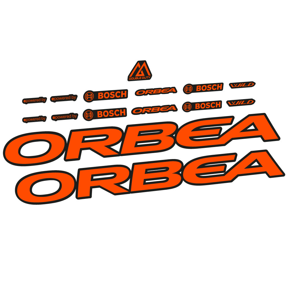 Aufkleber Orbea Wild FS H20 E-Bike 2021, Rahmen, Fahrradaufkleber Vinyl