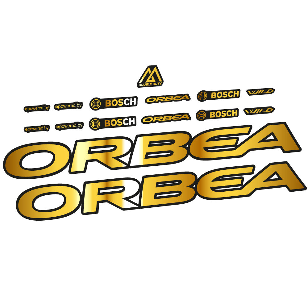 Aufkleber Orbea Wild FS H20 E-Bike 2021, Rahmen, Fahrradaufkleber Vinyl