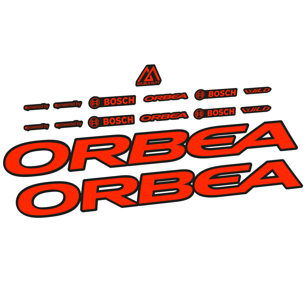 Aufkleber Orbea Wild FS H20 E-Bike 2021, Rahmen, Fahrradaufkleber Vinyl