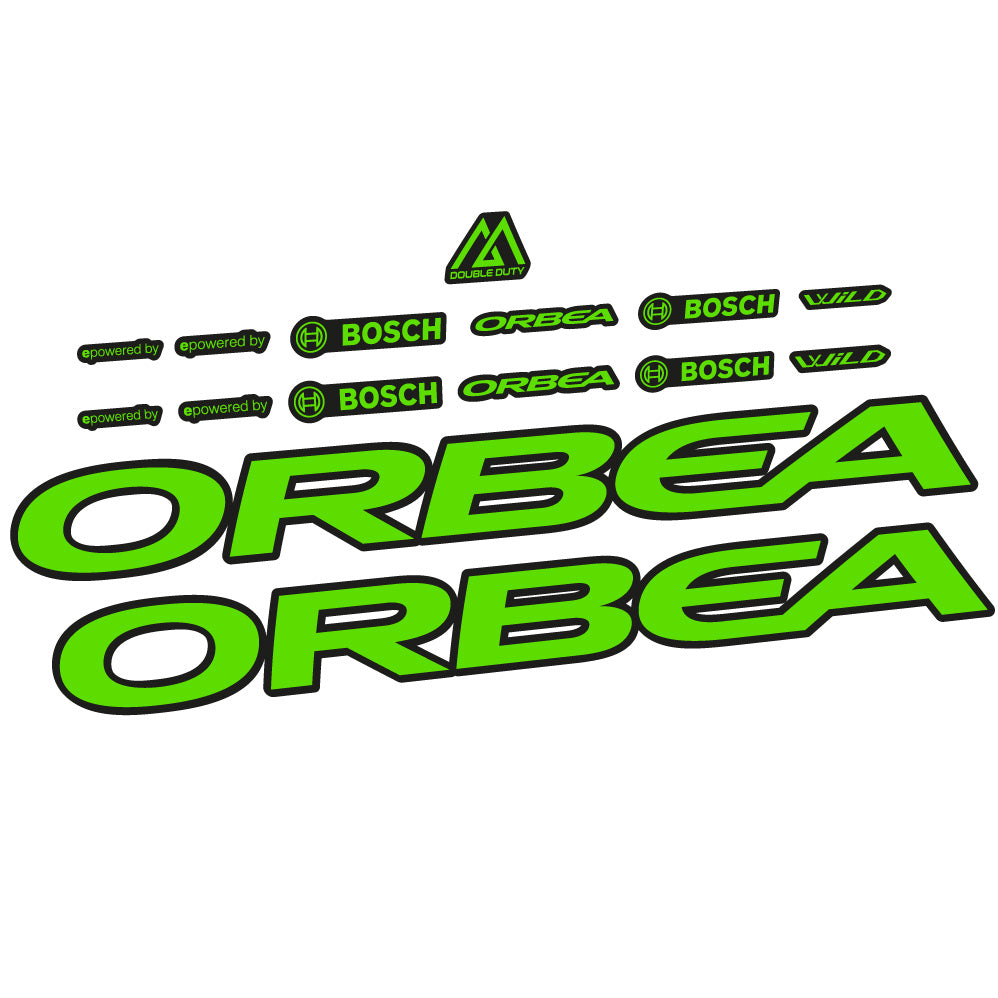 Aufkleber Orbea Wild FS H20 E-Bike 2021, Rahmen, Fahrradaufkleber Vinyl
