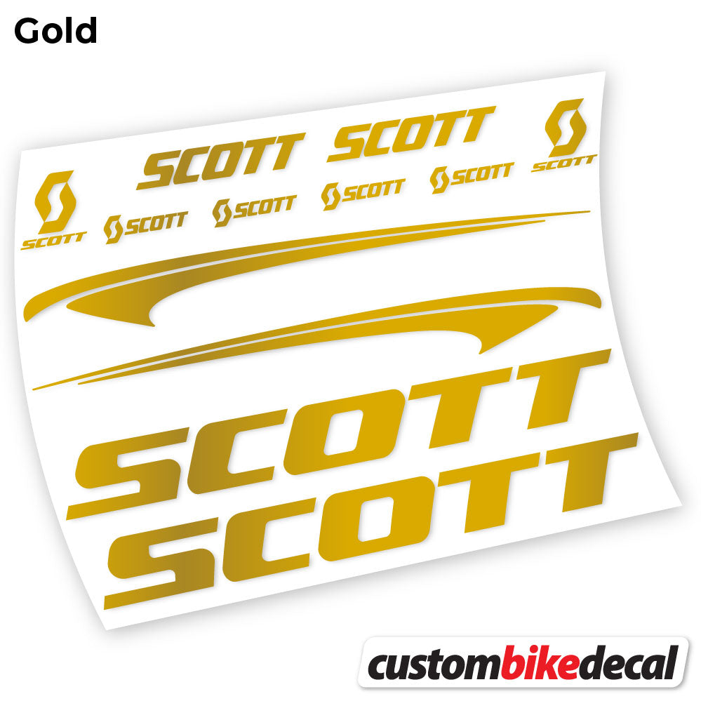 Aufkleber Scott Scale, Rahmen, Fahrradaufkleber Vinyl