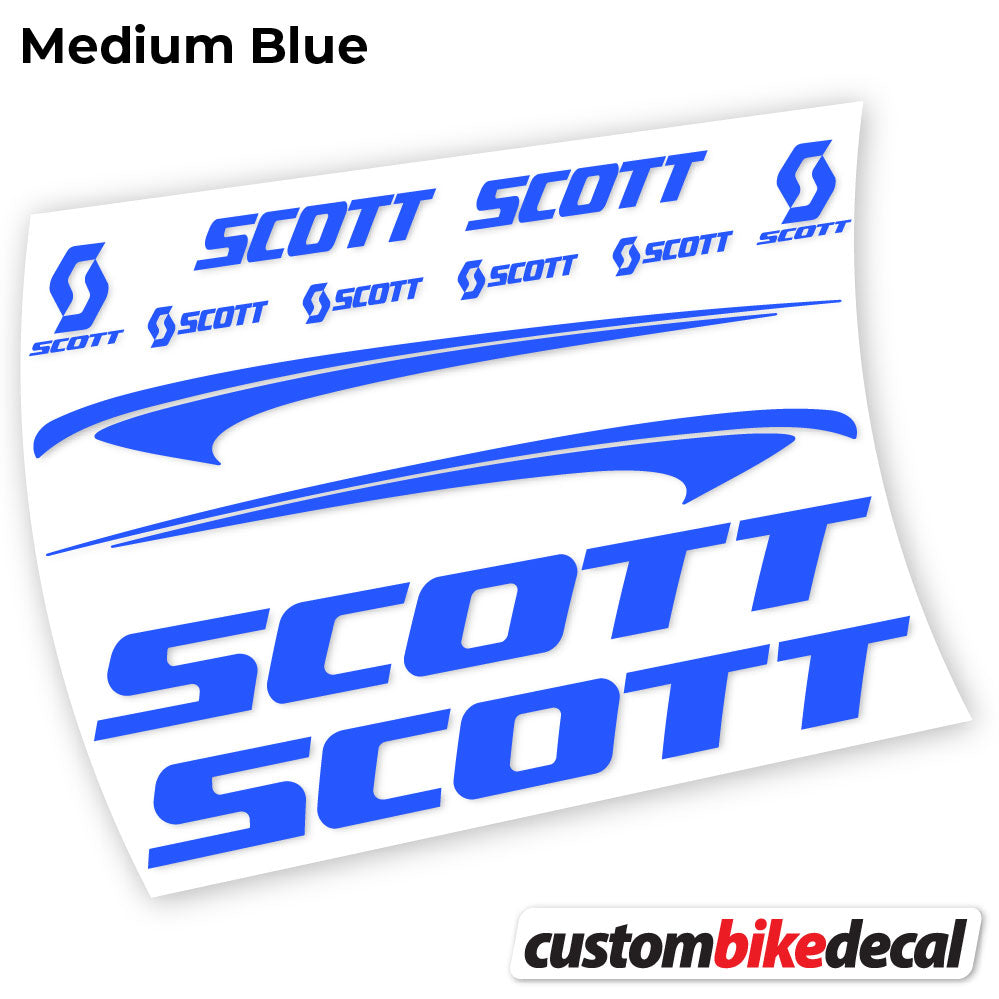 Aufkleber Scott Scale, Rahmen, Fahrradaufkleber Vinyl