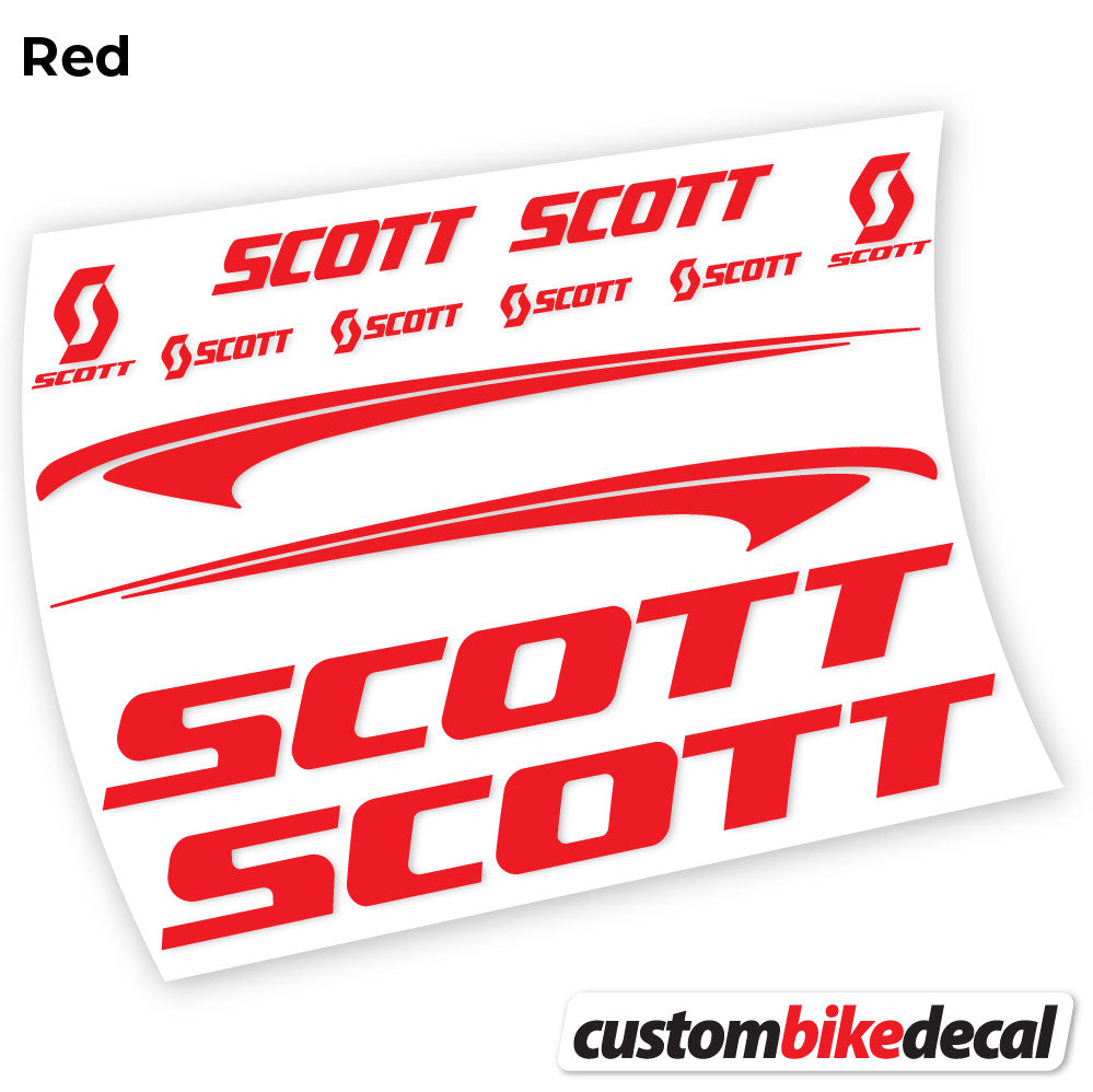 Aufkleber Scott Scale, Rahmen, Fahrradaufkleber Vinyl