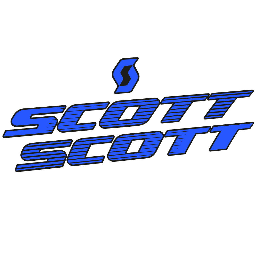 Aufkleber Scott, Rahmen, Fahrradaufkleber Vinyl