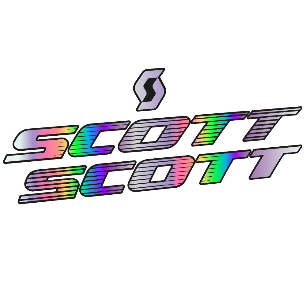 Aufkleber Scott, Rahmen, Fahrradaufkleber Vinyl
