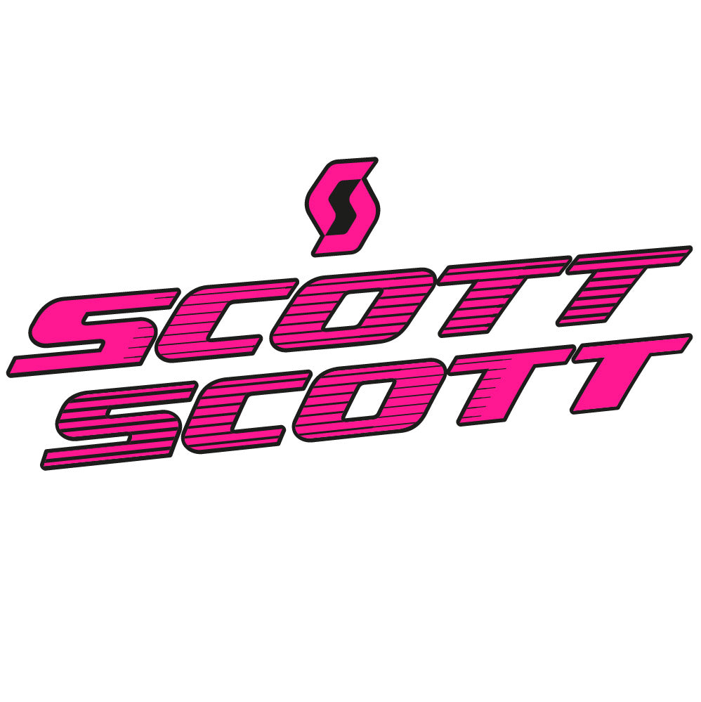 Aufkleber Scott, Rahmen, Fahrradaufkleber Vinyl