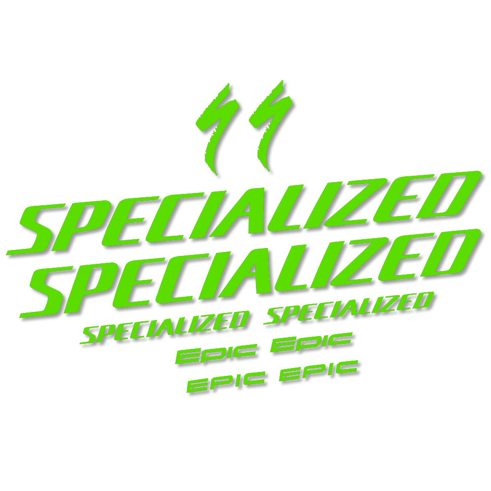 Decal Specialized Epic, Frame, bike sticker vinyl