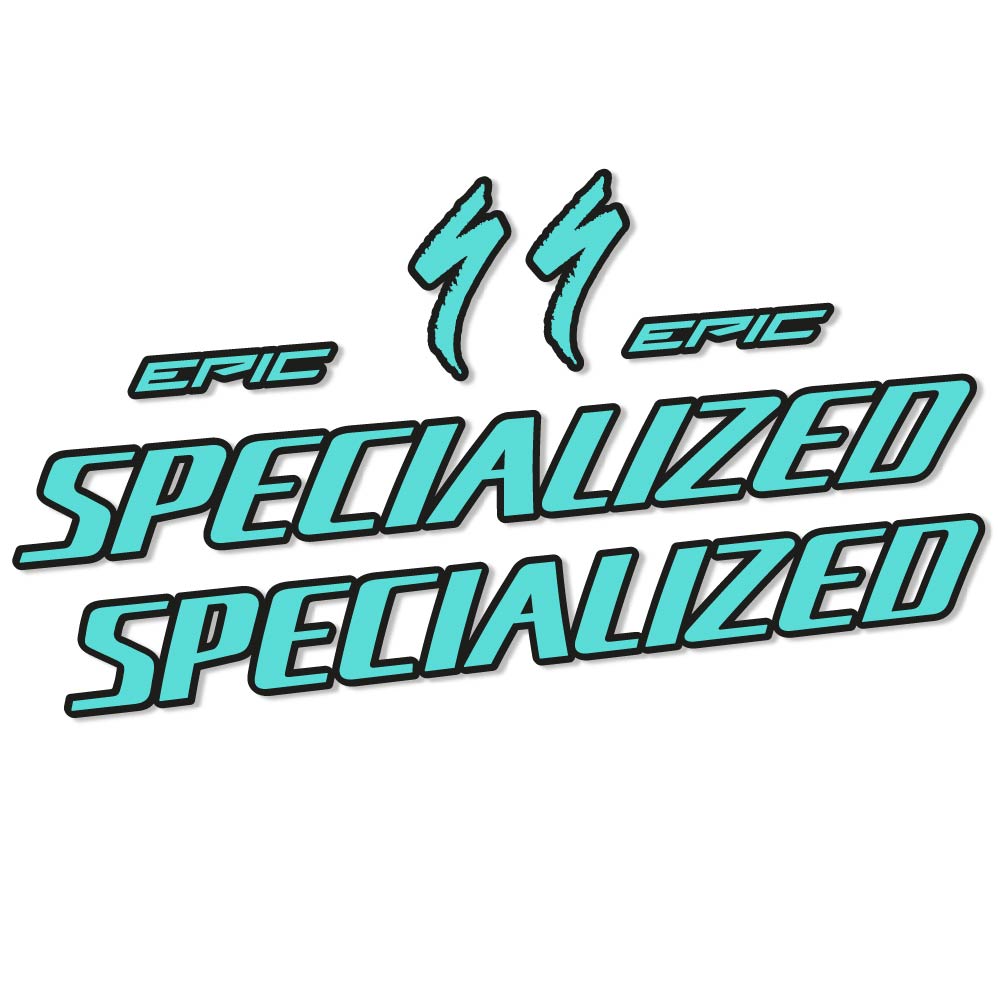 Aufkleber Specialized Epic Evo Expert 2022, Rahmen, Fahrradaufkleber Vinyl