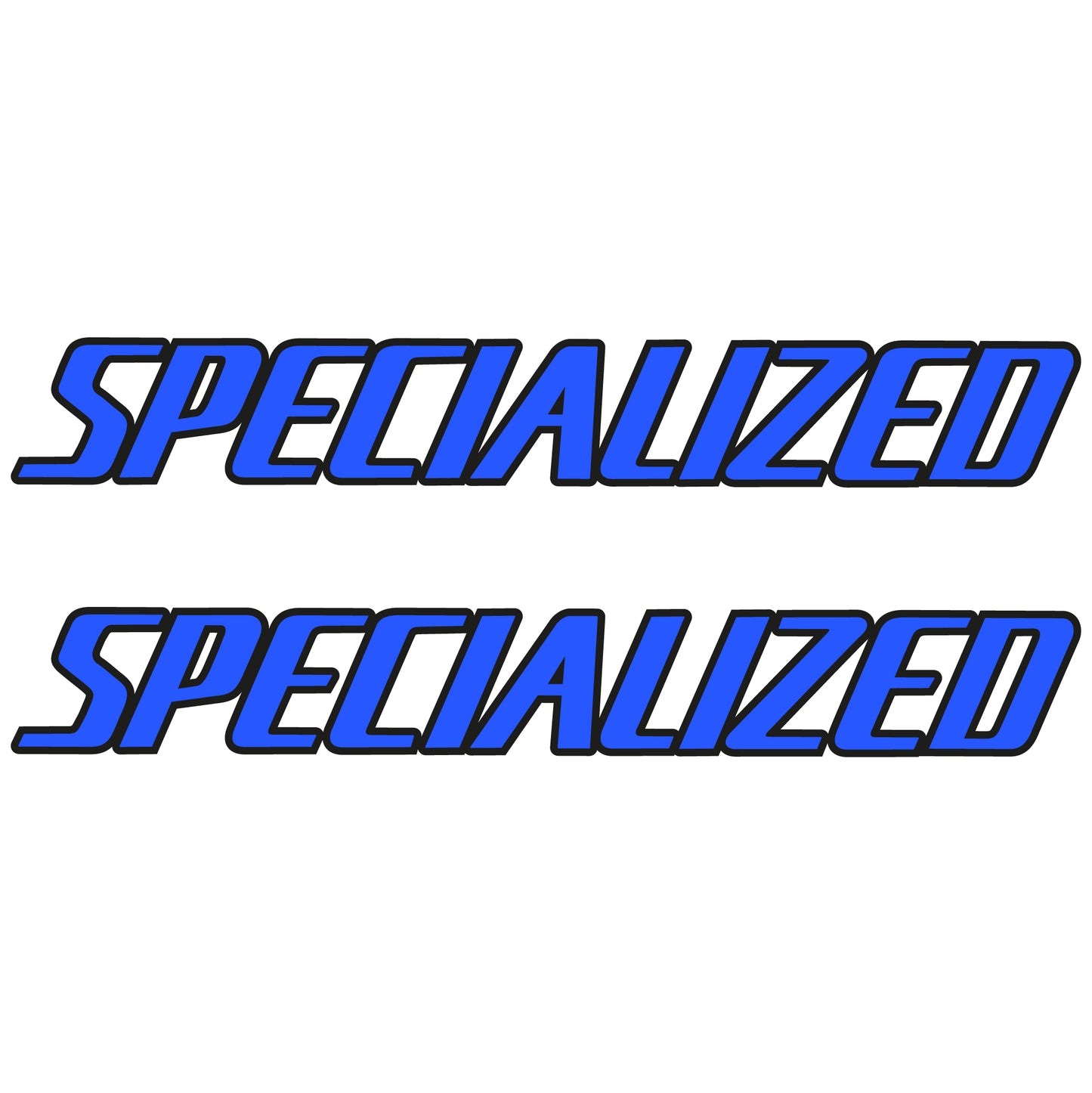 Aufkleber, Specialized, Rahmen, Fahrradaufkleber Vinyl