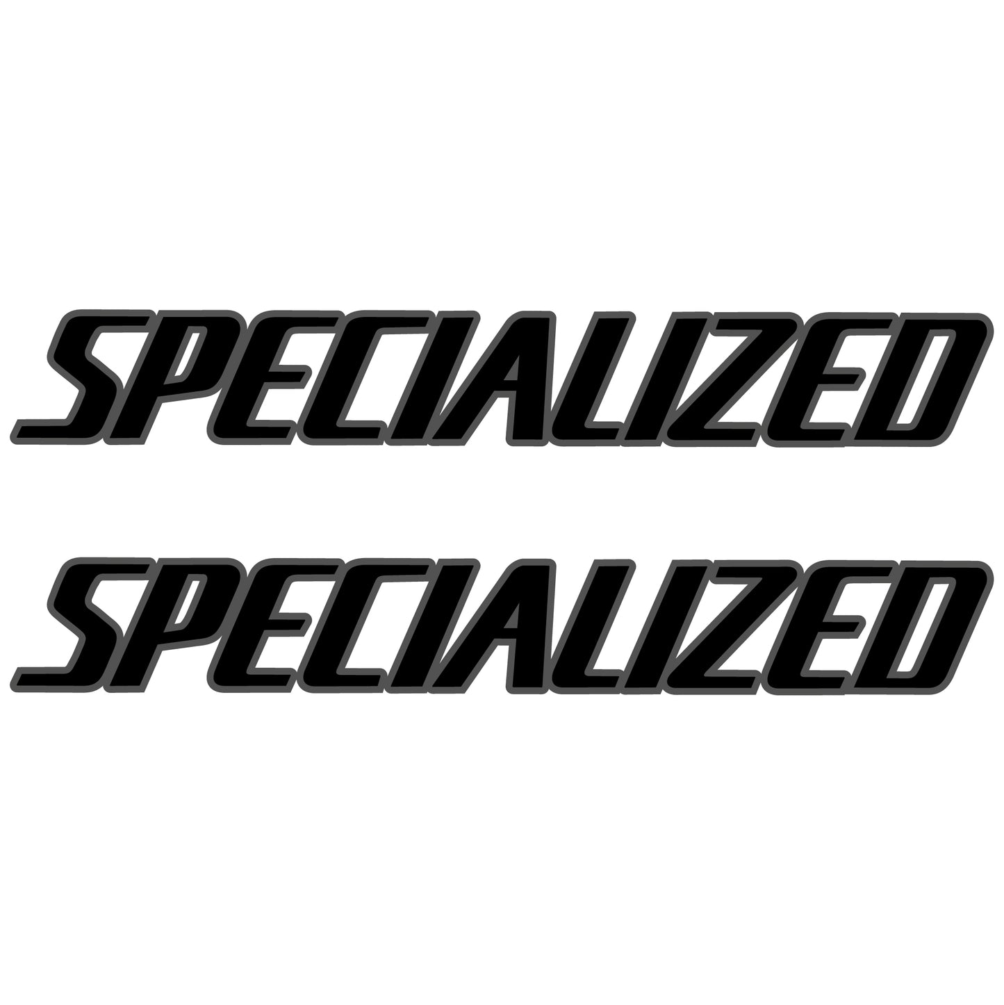 Aufkleber, Specialized, Rahmen, Fahrradaufkleber Vinyl