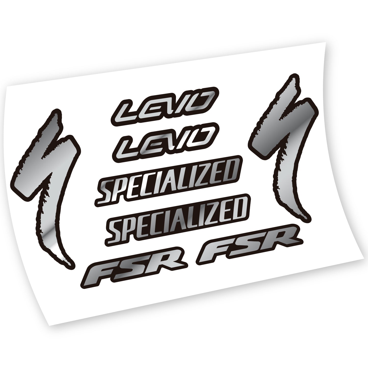 Aufkleber, Specialized Levo FSR, Rahmen, Fahrradaufkleber Vinyl