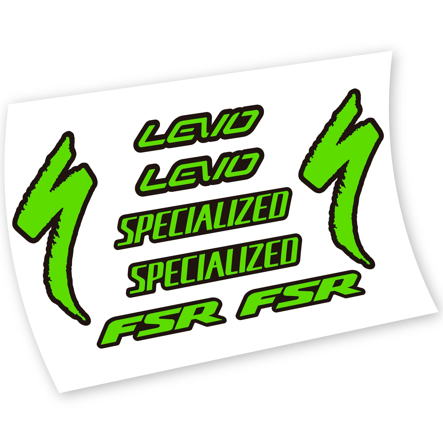 Aufkleber, Specialized Levo FSR, Rahmen, Fahrradaufkleber Vinyl