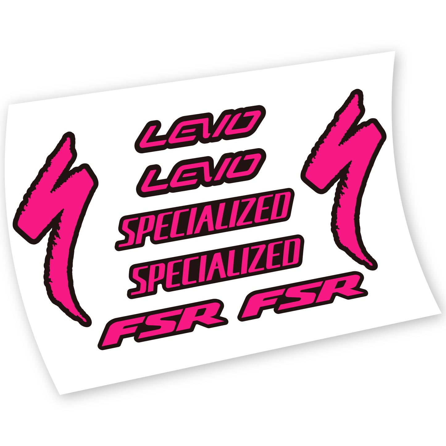 Aufkleber, Specialized Levo FSR, Rahmen, Fahrradaufkleber Vinyl