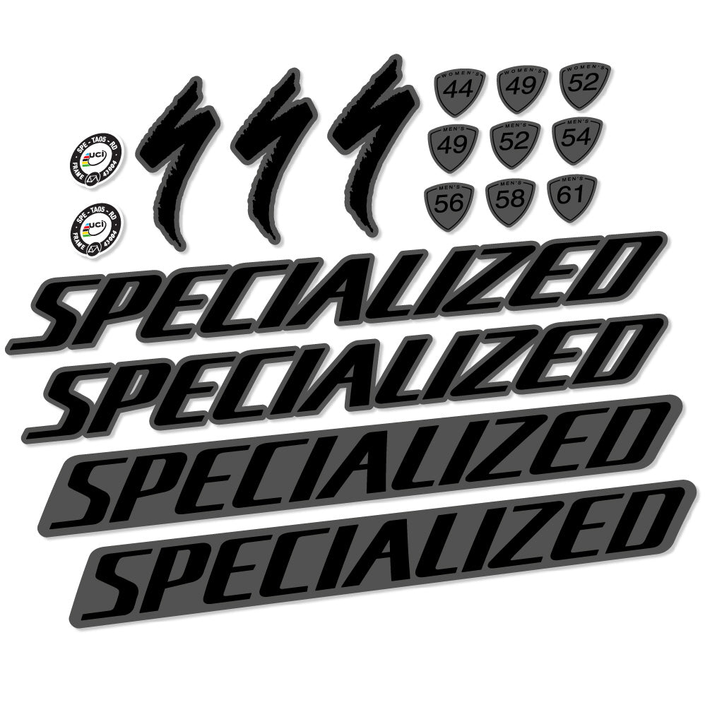 Aufkleber Specialized Tarmac Disc Pro Di2 2019, Rahmen, Fahrradaufkleber Vinyl