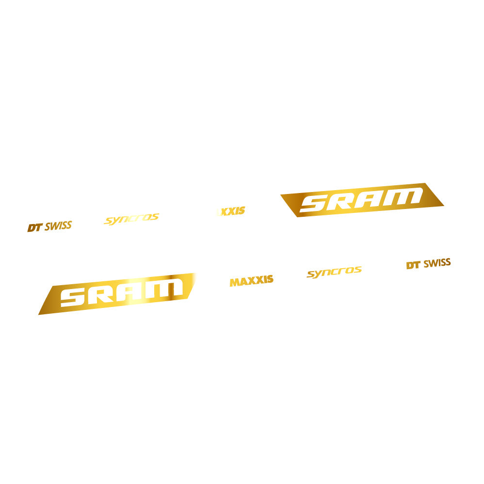 Aufkleber Scott Spark RC WC Sram DT Swiss Maxxis Syncross, Rahmenschwinge, Fahrradaufkleber Vinyl