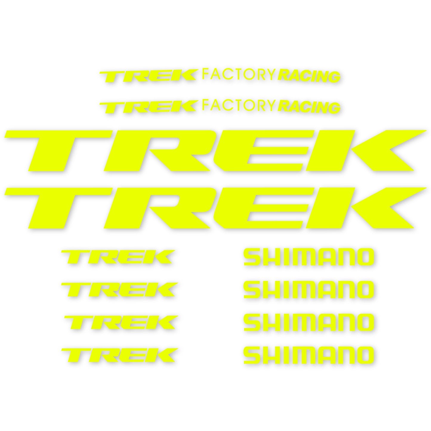 Decals, Trek Factory Racing Team, Frame, Bike sticker vinyl
