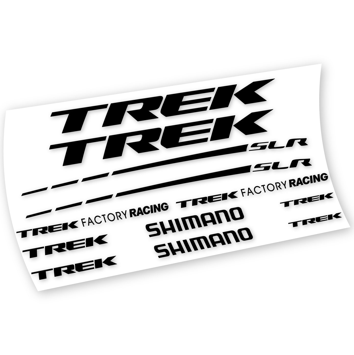 Decals, Trek Factory Racing Team, Frame, Bike sticker vinyl