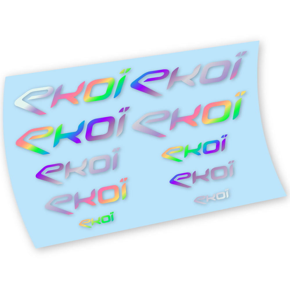 Decals, Ekoi, Helmet, Bike sticker vinyl