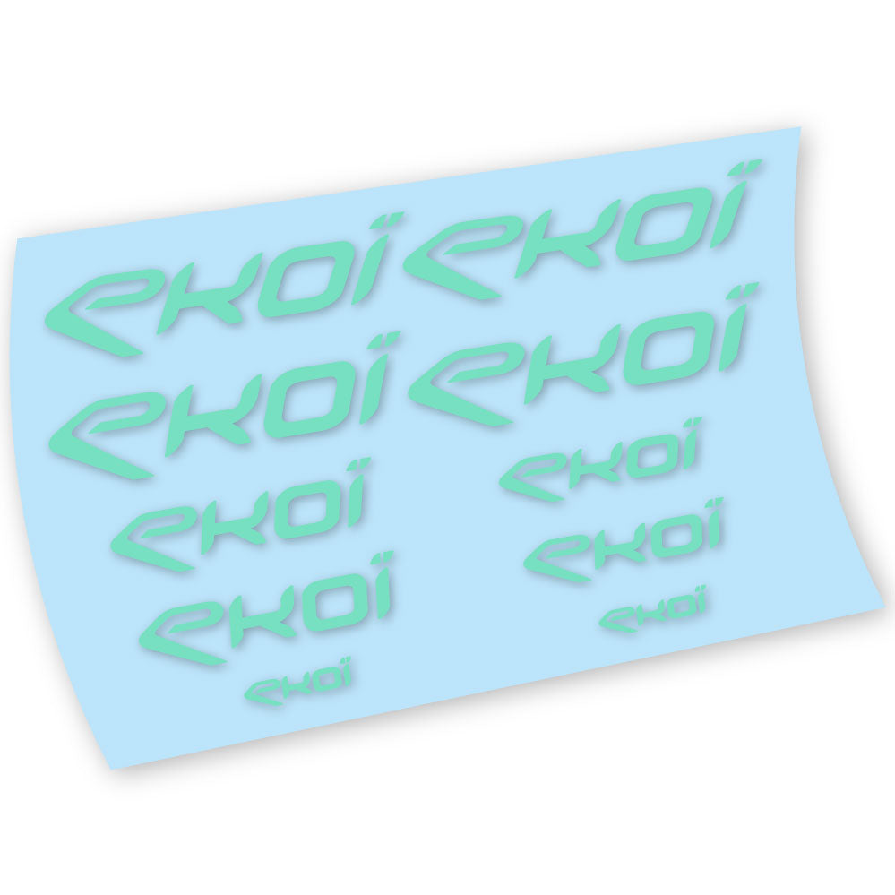 Decals, Ekoi, Helmet, Bike sticker vinyl