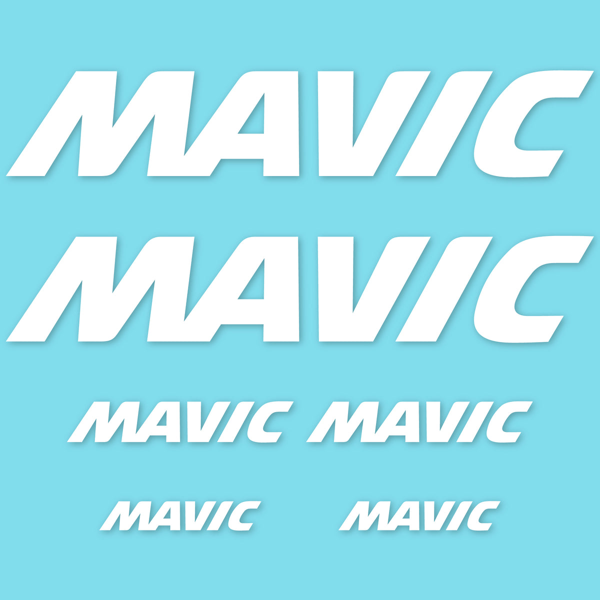 Aufkleber, Mavic, Helm, Fahrradaufkleber Vinyl