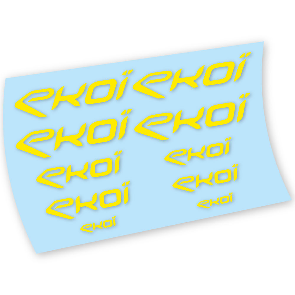 Decals, Ekoi, Helmet, Bike sticker vinyl