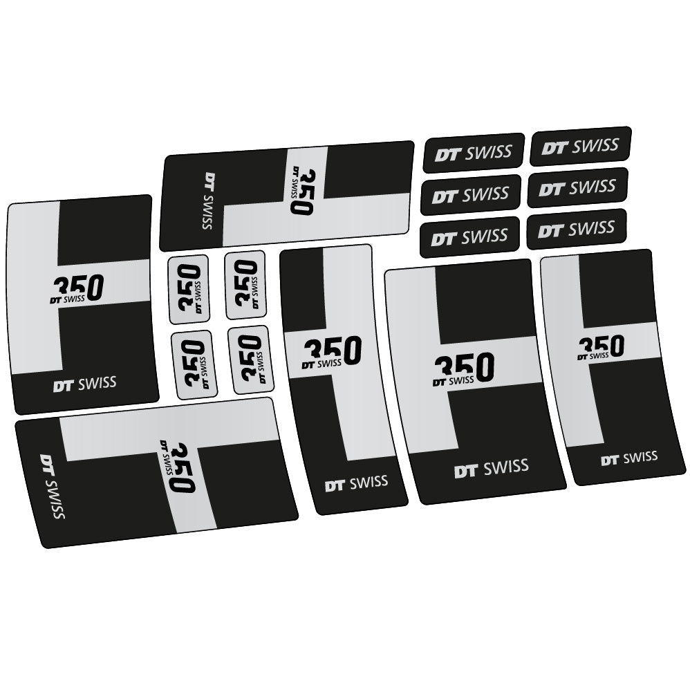Aufkleber DT Swiss 350 2021, Naben, Fahrradaufkleber Vinyl
