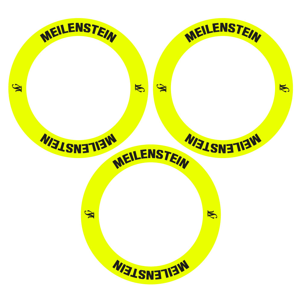 Aufkleber Lightweight Meilenstein 2020, Naben, Fahrradaufkleber Vinyl