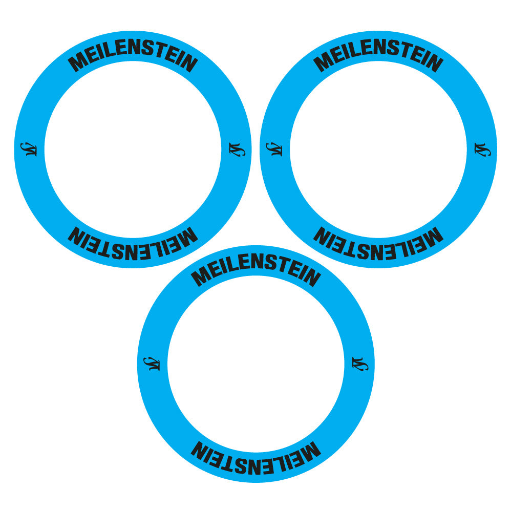 Aufkleber Lightweight Meilenstein 2020, Naben, Fahrradaufkleber Vinyl
