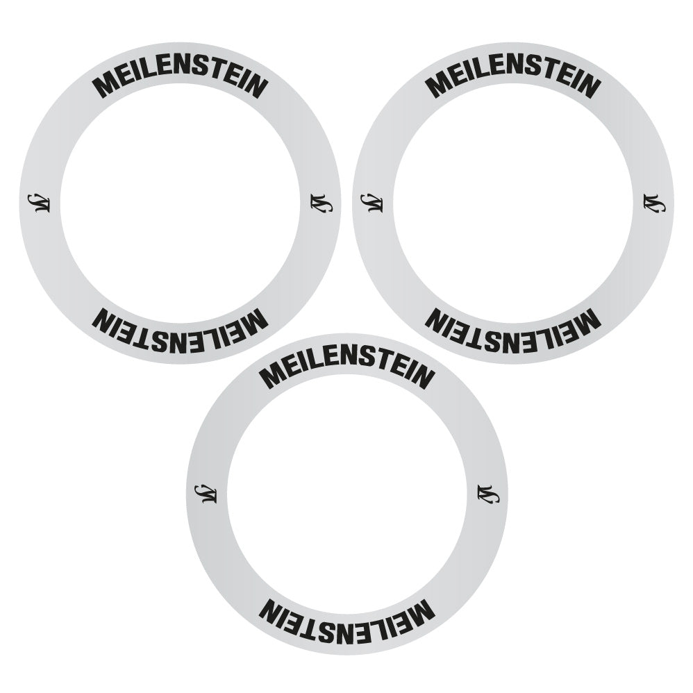 Aufkleber Lightweight Meilenstein 2020, Naben, Fahrradaufkleber Vinyl
