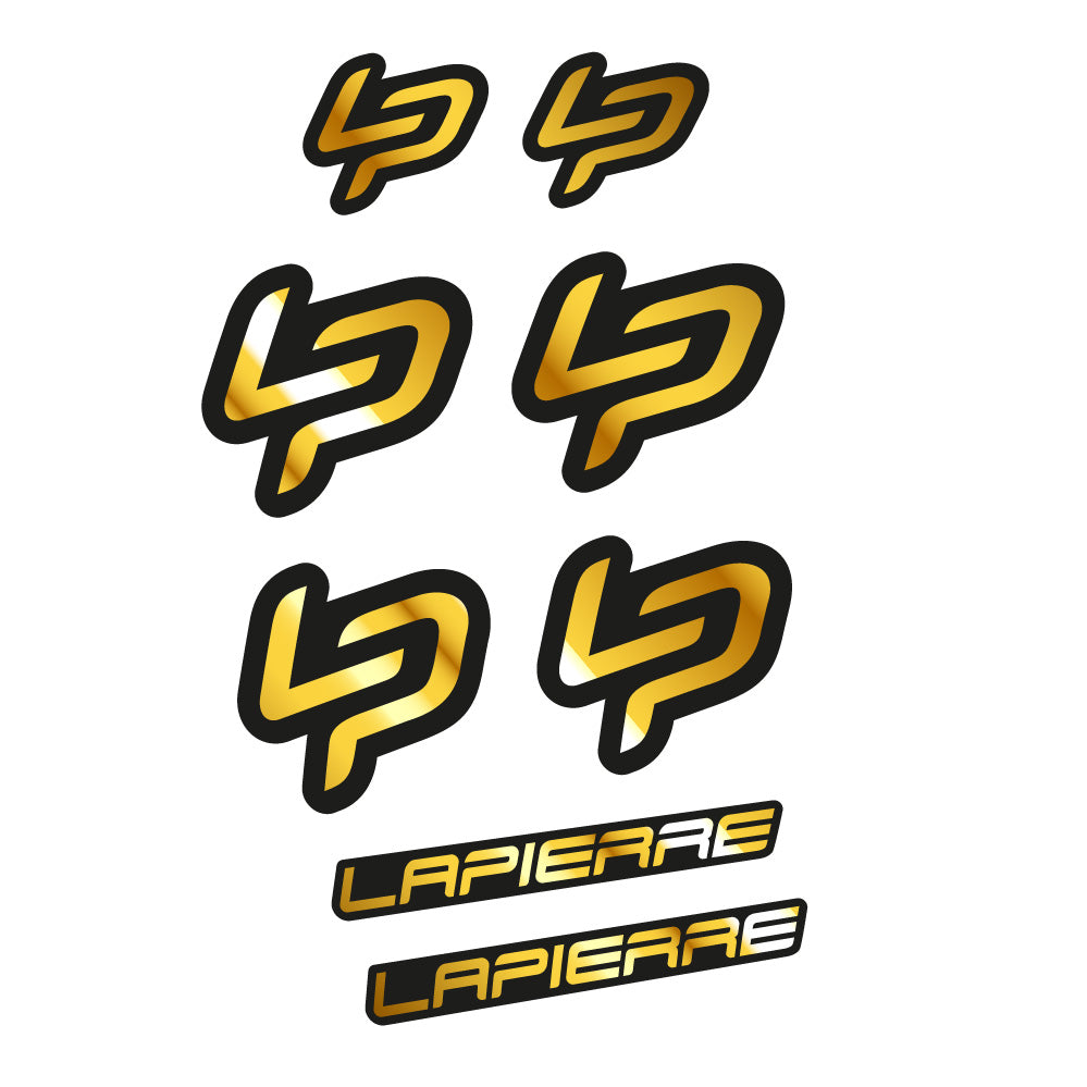 Aufkleber Lapierre, Logo, Fahrradaufkleber Vinyl