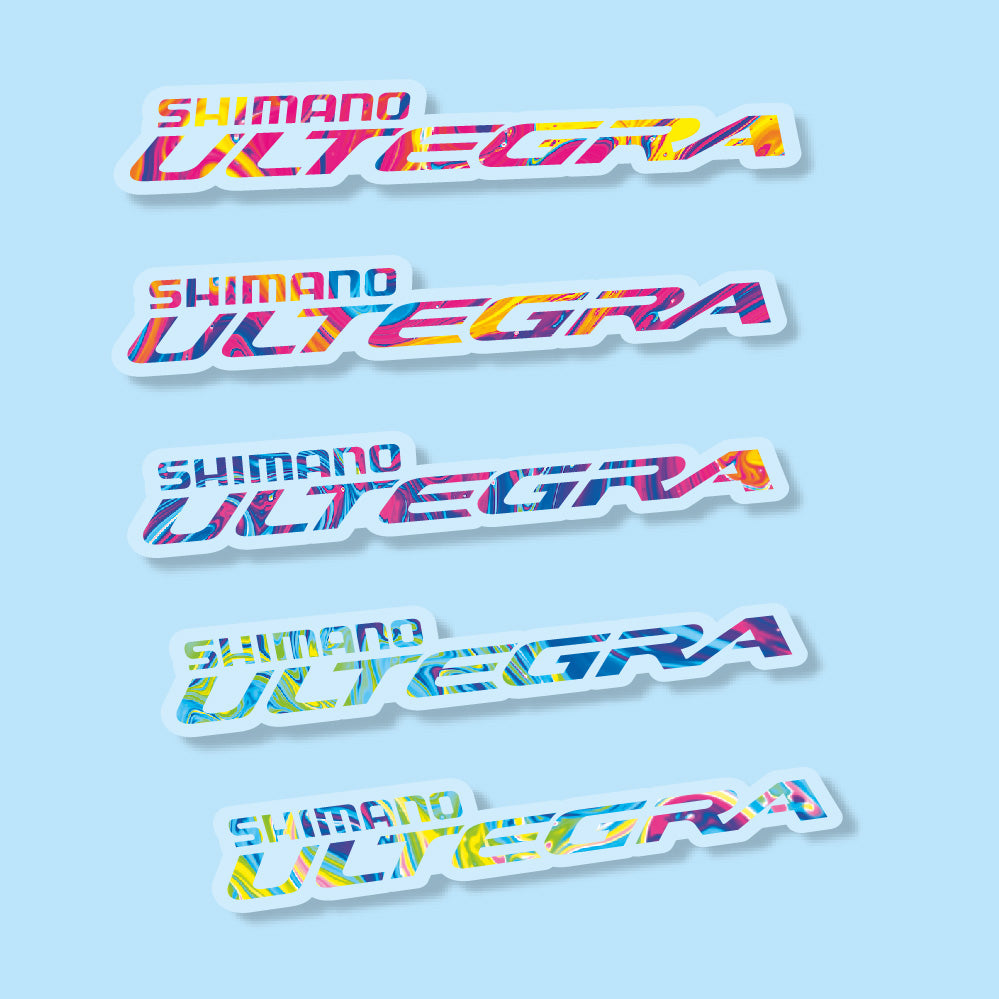 Aufkleber Shimano Ultegra, Logo, Fahrradaufkleber Vinyl
