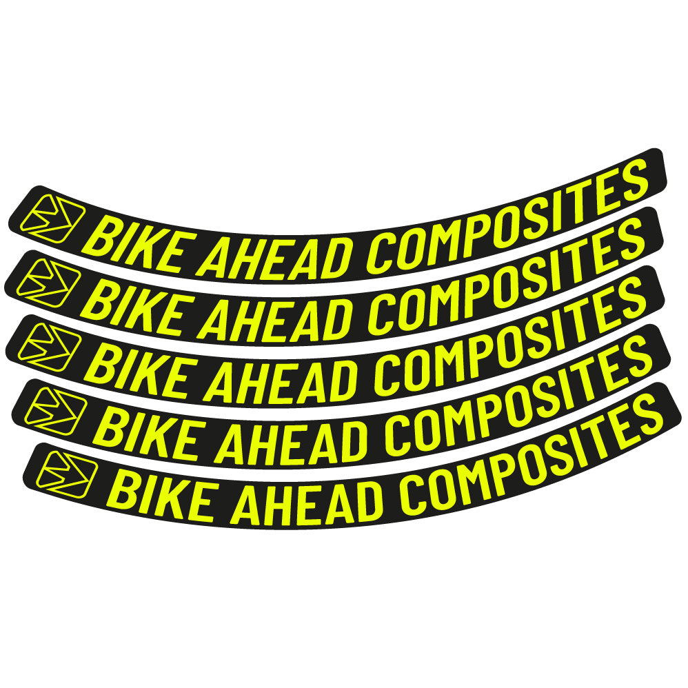 Decal Bike Ahead Composites Biturbo RS, MTB Wheel 29, bike sticker vinyl